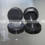 Black Plastic Round Post Caps End Tube Inserts /Round Tube Insert Quality Choice thumbnail-3