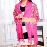 Wholesale Embroidered Cashmere Scarves thumbnail-5
