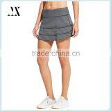 High Quality Clothing Manufacturer Custom Womens Stripe Swagger Skort Wholesale thumbnail-1