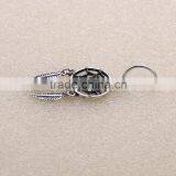 Ethnic Style Jewelry Womens Hollow Leaf Tassel Silver Dreamcatcher Rings Design thumbnail-4