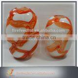 30cm Net Patterned Glass Flower Vase thumbnail-1