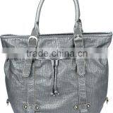 2015 New Design Classical Dark Silver PU Leather Shoulder Bags Handbags thumbnail-3