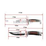 7 Inch Fixed Blade Hunting Knife With Pakka Wood Handle thumbnail-3