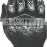 DL-1513 Leather Motorbike Gloves