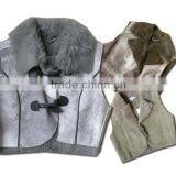 Fashion Ladies Fake Fur Vest thumbnail-1