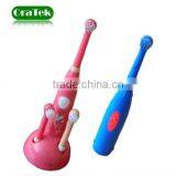 Economic Round Toothbrush Low Battery Operated Toothbrush With Holder thumbnail-1