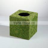 2014 Hot Sale Noble Leather Tissue Box PU Cheap Napkin Box Tissue Box thumbnail-2