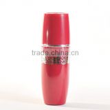 Hot stamping plastic lip balm container