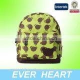 2015 Fashionable Canvas School Backpacks With Light Color