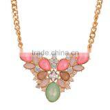 Retro Short Chain Necklace Pendant Gem Diamond Jewelry Wholesale thumbnail-1
