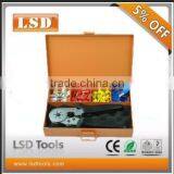 LSD Good Quilty LSC8-6-6TH Ferrule Crimper Set With Cable-end Ferrules Crimping Tool and Several Terminals Combinedin Iron Box thumbnail-1