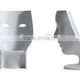 Outdoor White Fiberglass Deasign Nemo Chair thumbnail-1