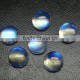 AAA Quality Rainbow Moonstone Round Shape Cabochon Very High Quality Stone thumbnail-2