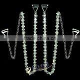 Fashion New Design Metal Bra Strap With Rhinestone thumbnail-1
