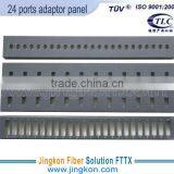 12&24 Ports Optical Fiber Adaptor Panel