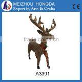 Wooden Christmas Removable Deer With Hanging Decoration thumbnail-2