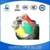 5 Core Cable Insulated Coated Electrical Power Cable 5x120mm2 Low Voltage Wire Cable
