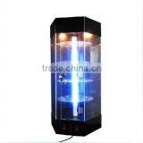 Small plexiglass jewelry cabinet with LED