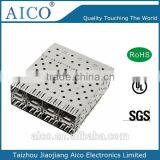 Free Shipping Connector With Light Pipe Sfp Plus Cage 2*4 thumbnail-1