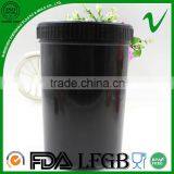 Black 1000ml Wild-mouth Plastic Ink Water Bottle With Screw Cap thumbnail-1