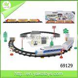 Electric Railway Car B/O Cartoon Rail Car Children Electronic Toy Car thumbnail-6