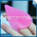 Random Color Cosmetic Pad Tool Blackhead Remover Beauty Facial Cleansing Cleanser Scrub Silicon Brush