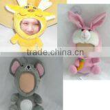 Custome 3D Photo Faced Plush Dolls
