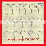 Metal Hooks Wire Hanger Hooks Clothes Hanger Black Metal Hook