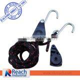 150LBS 1/4 Race Car Metal Gear Rope Ratchet Tie Down Set With S Hook thumbnail-1