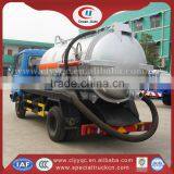 6000L DFAC 4x2 Waster Water Suction Truck Golden Supplier in China thumbnail-3