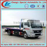 Yuejin Flatbed Tow Truck,rollback Trucks ,sliding Rotator Wrecker Tow Truck thumbnail-1
