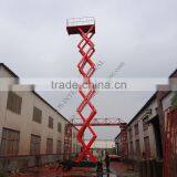 16m Hydraulic Scissor Aerial Work Lift Table thumbnail-5