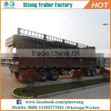 2017 Liangshan 3 Axles Livestock Transporting Stake Semi Trailer for Pakistan thumbnail-4