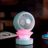 Dingdang Conditioner Fan Mini Misting USB Led Night Light Fan thumbnail-2