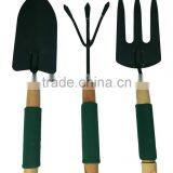 3 Pack Gardening Set Plant Tool Set. Make Gardening Easy With This 3pcs Rake, Fork, Shovel Set thumbnail-1