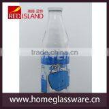 1L Glass Milk Sealed Bottle thumbnail-4