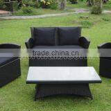 Garden Comfortable Resin-Wicker Outdoor Coffee Set