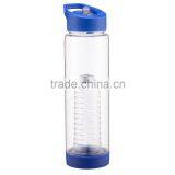 NO BPA Flip-top Leak Proof Infuser Fruit & Veggie Infusion Sports Water Bottle, 24 Oz thumbnail-4