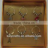 Promotion Gifts Ladybird Wine Glass Identifier thumbnail-2