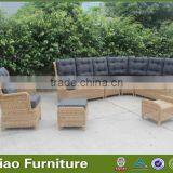 Latest Design Rattan l Shaped Sofa Outdoor Furniture Sofa Set thumbnail-4