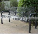 Street Outdoor Steel Seating Bench thumbnail-2