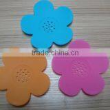 Cute Fashion Silicone Flexible Soap Dish Plate Bathroom Soap Holder thumbnail-2