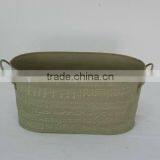 Rectangular Egg-shaped Pot Home &Garden Enamel Gardening Ice Basin thumbnail-1