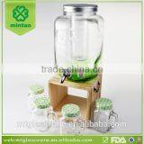 Hot Sale Green Painting Yokrshire Dispenser and Mason Jar Set thumbnail-1