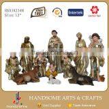 24 Inch Outdoor Decoration Jesus Birth Christmas Crib Nativity Set Statues thumbnail-5