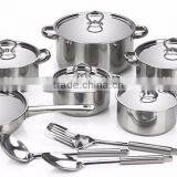 18/10 Stainless Steel Cookware Set Cooking Pot Set thumbnail-6