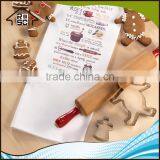 NBRSC Stainless Steel Custom Gingerbread Family Cookie Cutters Set of 4 for Baking thumbnail-2