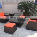 6pcs Wicker Patio Sofa Set thumbnail-1