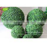 Artificial Plastic Boxwood Topiary Grass Ball Green for Christmas Party DecorationBOX023-4 GNW thumbnail-1