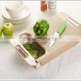 Plastic Drawer Foldable Cutting Board/cutting Board With Tray/cutting Board With Strainer thumbnail-3